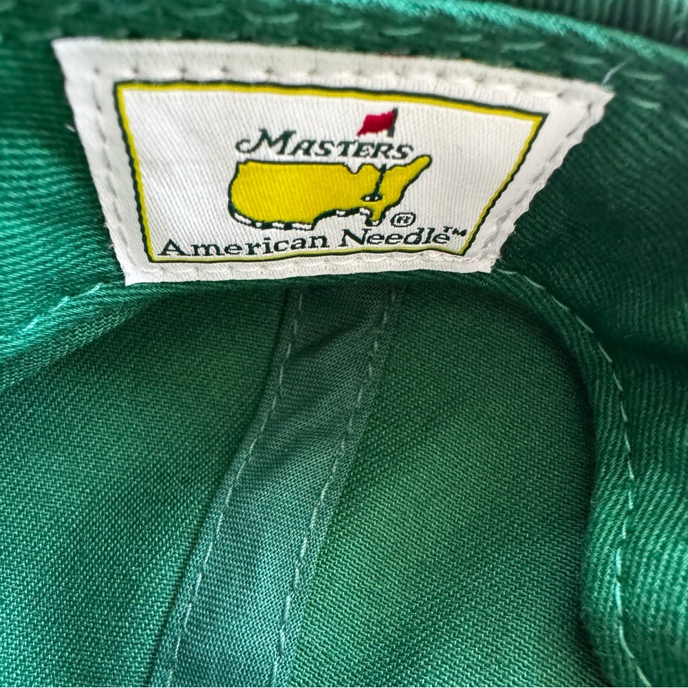 American Needle Green Masters Tournament Baseball Cap - Picture 3 of 3